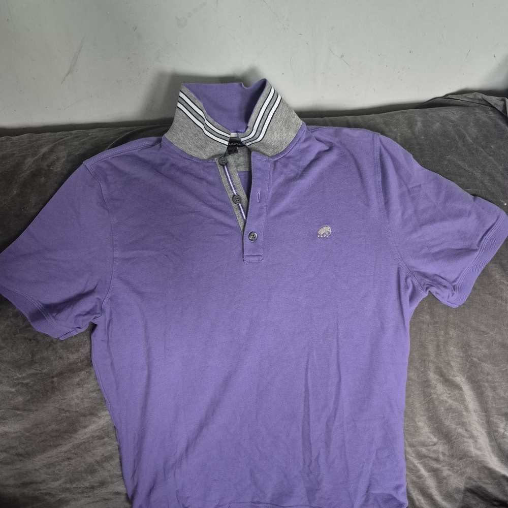 Banana Republic Men’s Purple Polo Shirt (Size M)